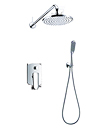 Single lever concealed bath/shower mixer